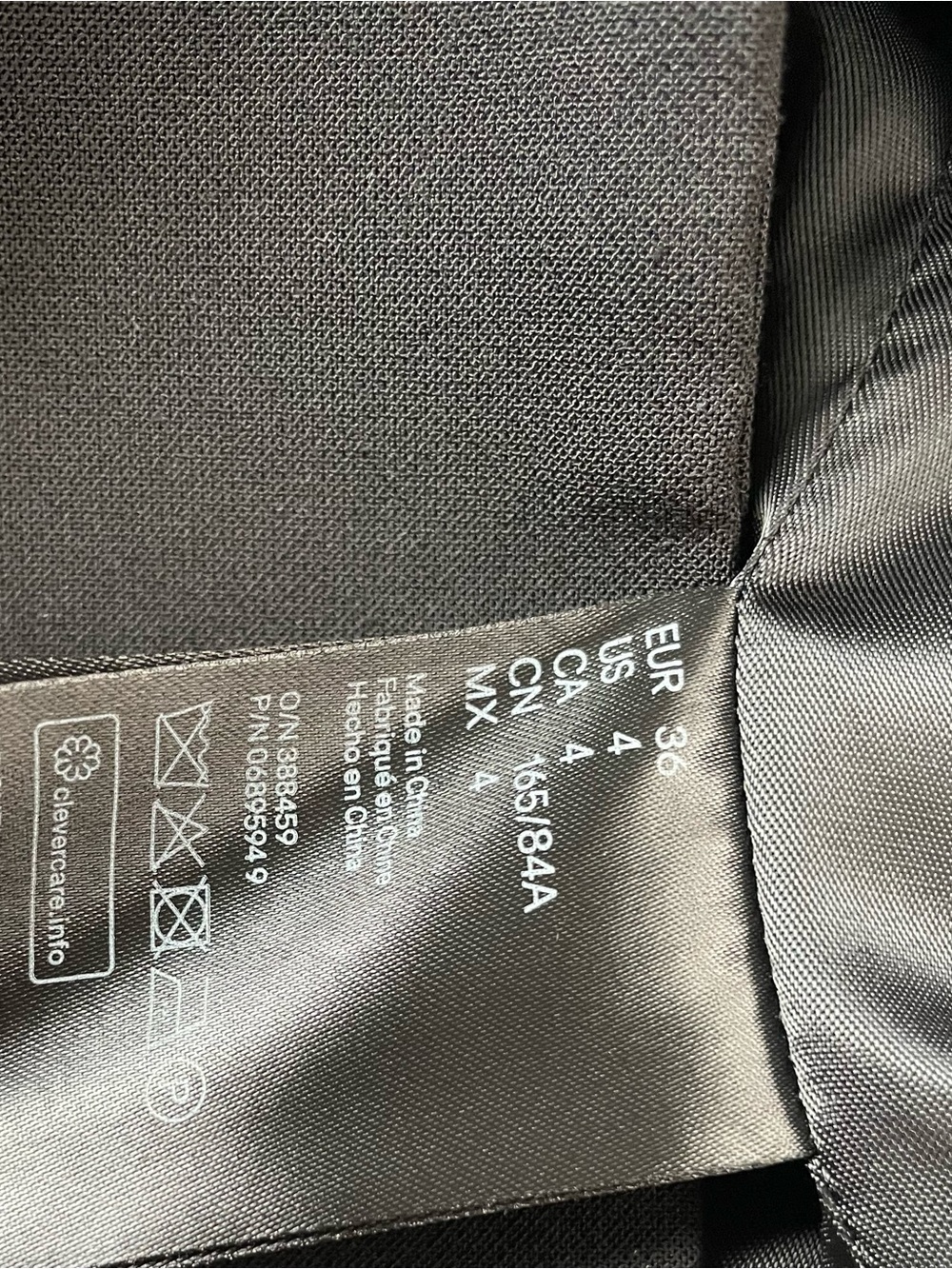 H&M Black Structured Blazer - Picture 4 of 6